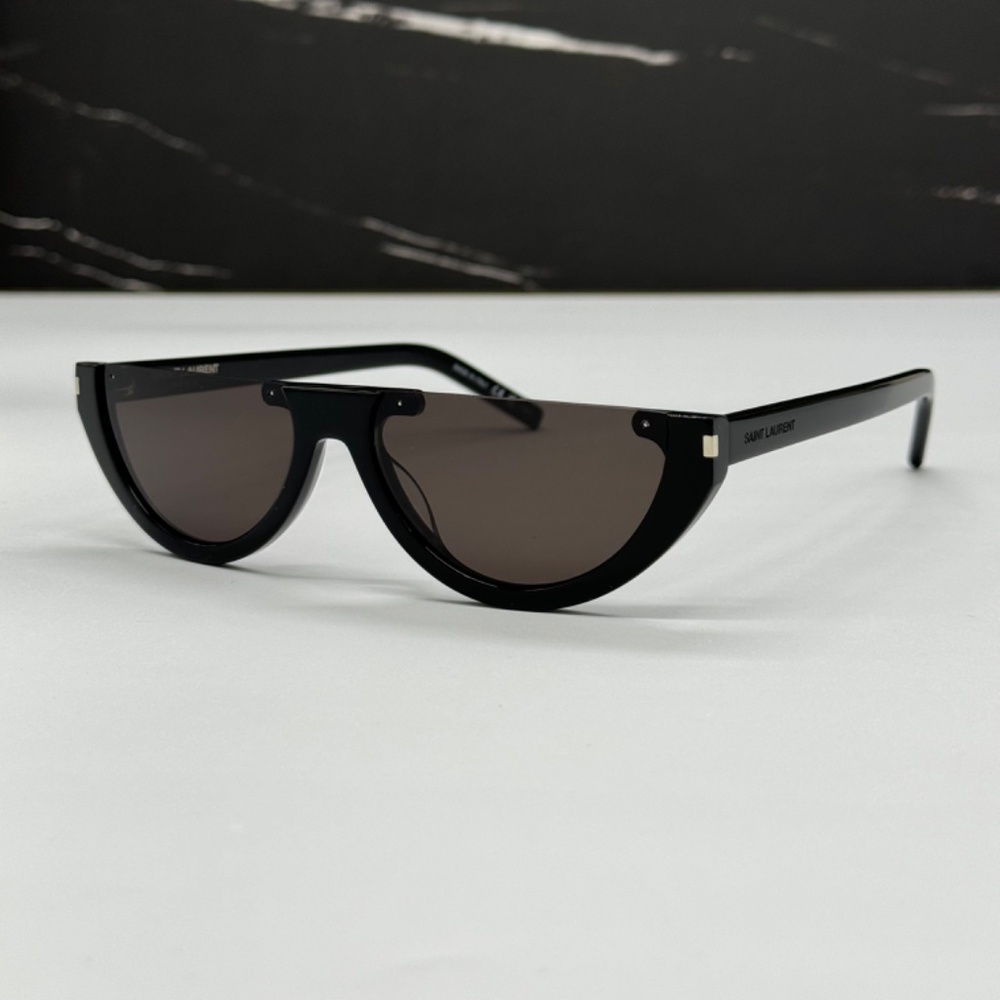 NEW  SAINT LAURENT BLACK WOMEN SUNGLASSES SL 563 001 SAINT LAURENT SL563 - Picture 4 of 13